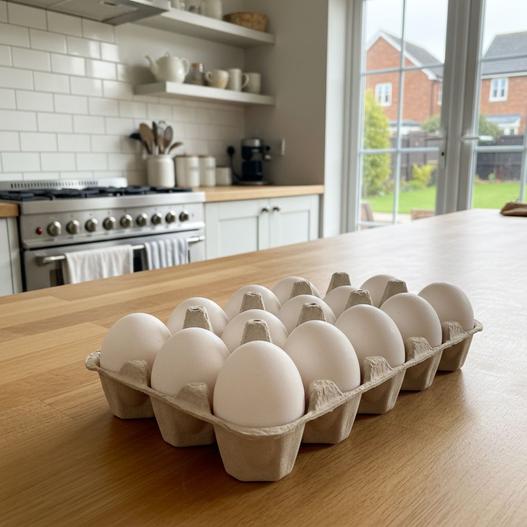 York milk delivery and free-range eggs<br />
